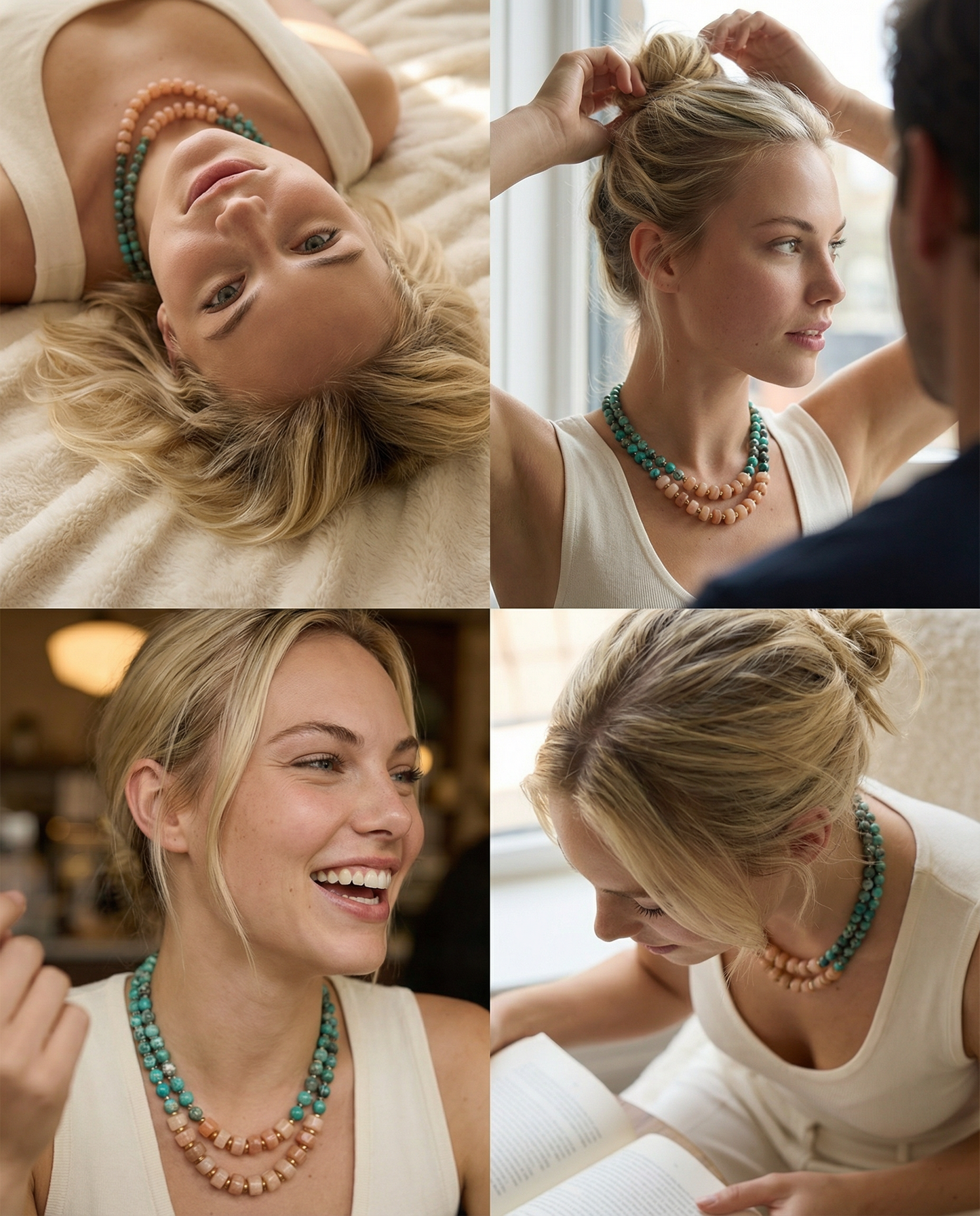 Desert Bloom Harmony Jasper Necklace