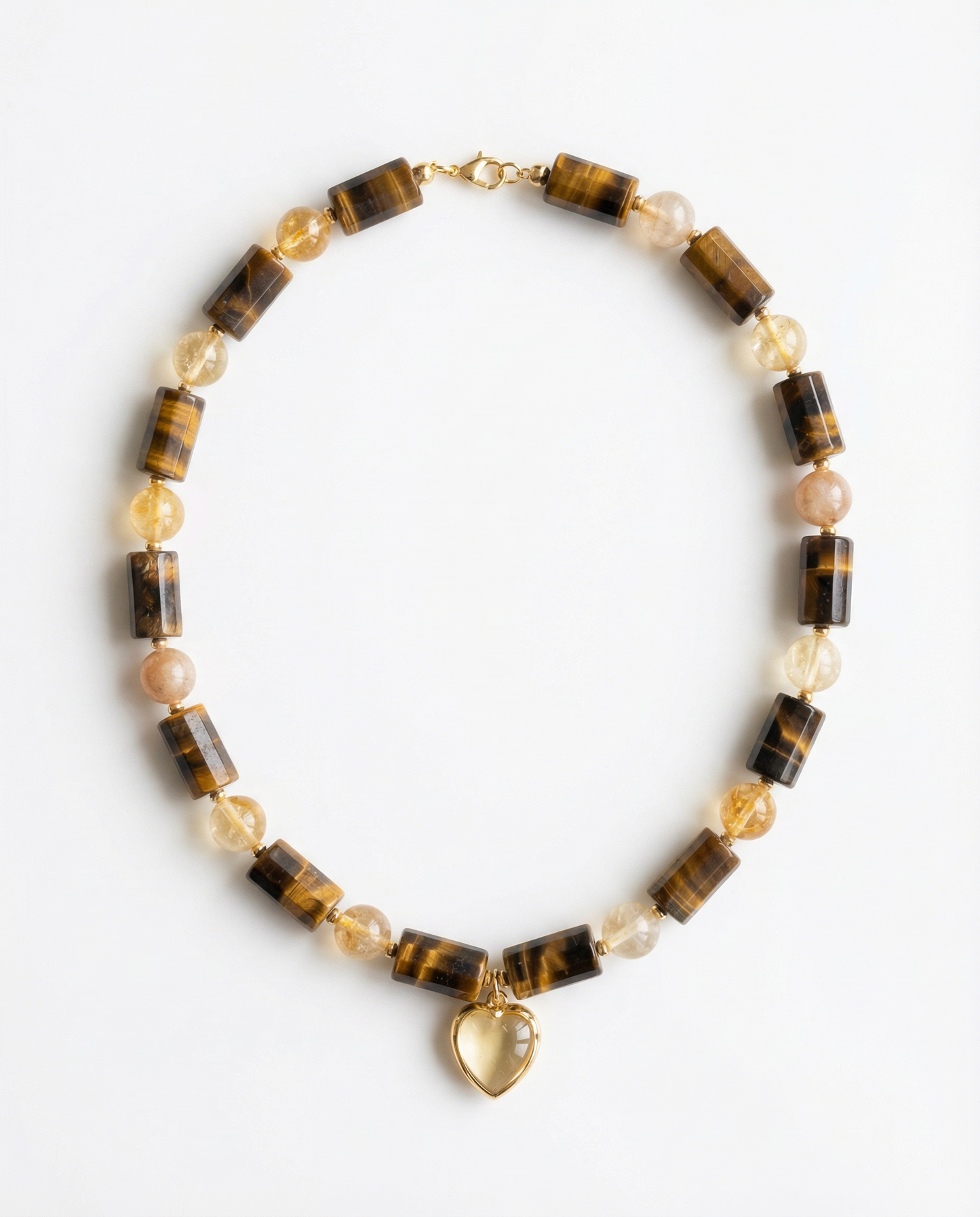 Golden Core Tiger's Eye Necklace