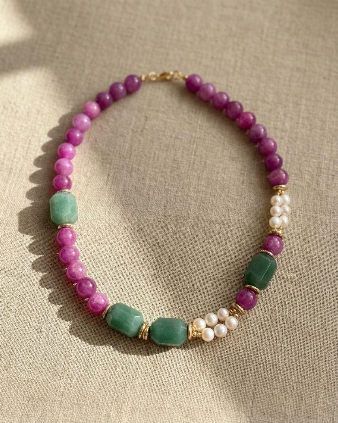 Chunky Aventurine Necklace
