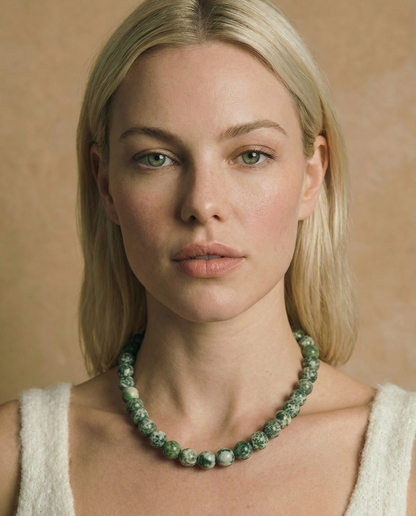 Dream Moss Agate Choker