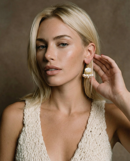 Beauty Pearl Drop Earrings