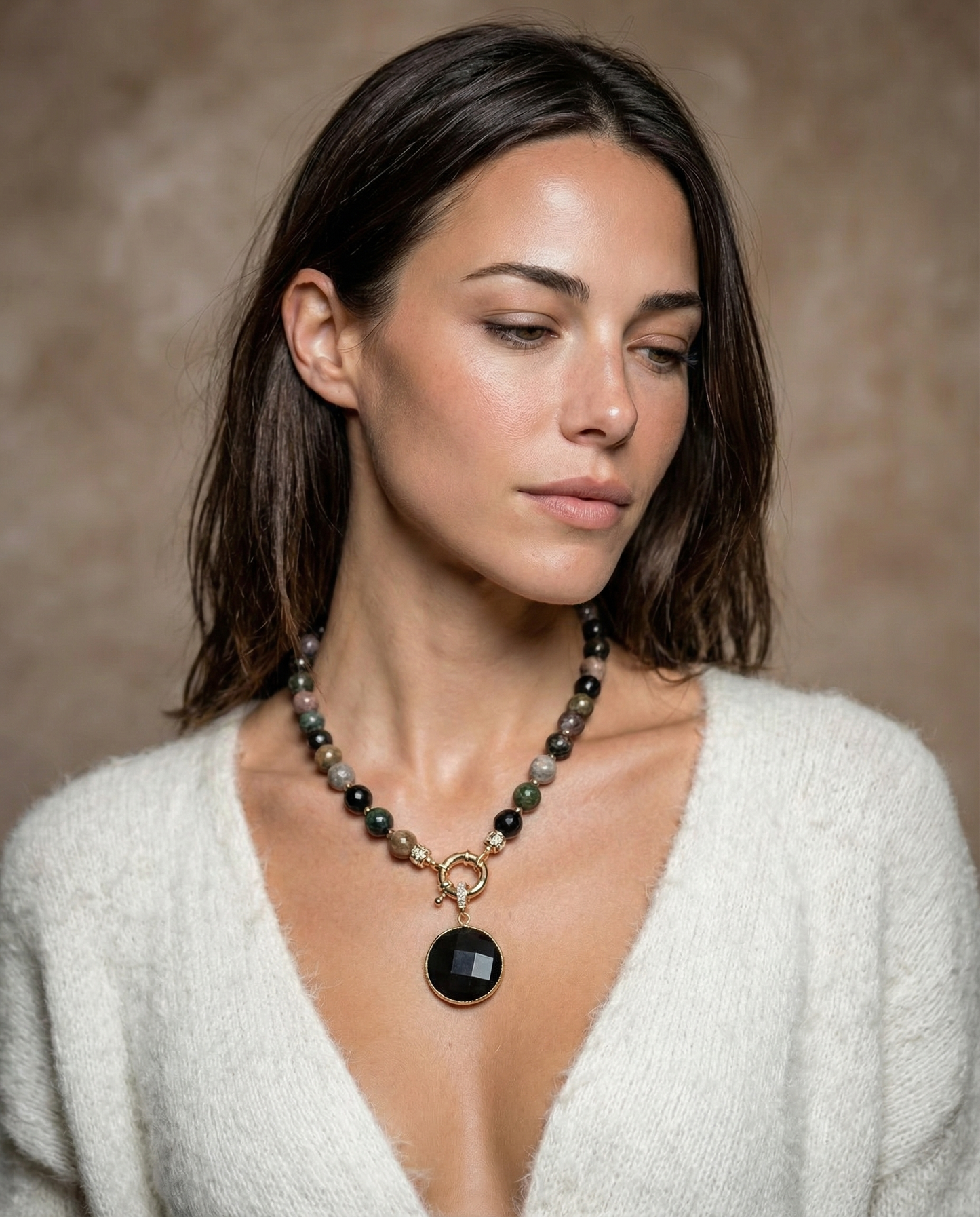 Midnight Tourmaline Necklace