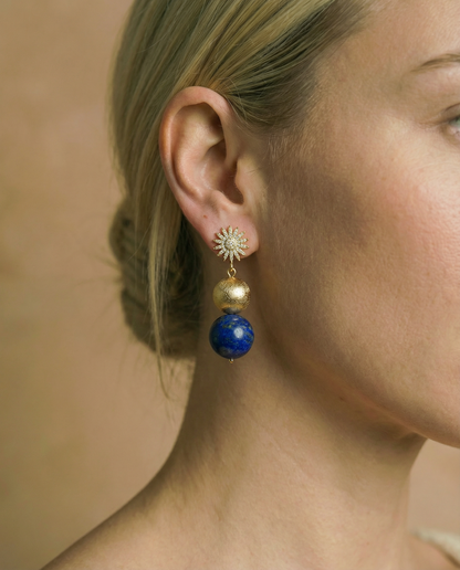 Bold Lapis Lazuli Jewelry Set