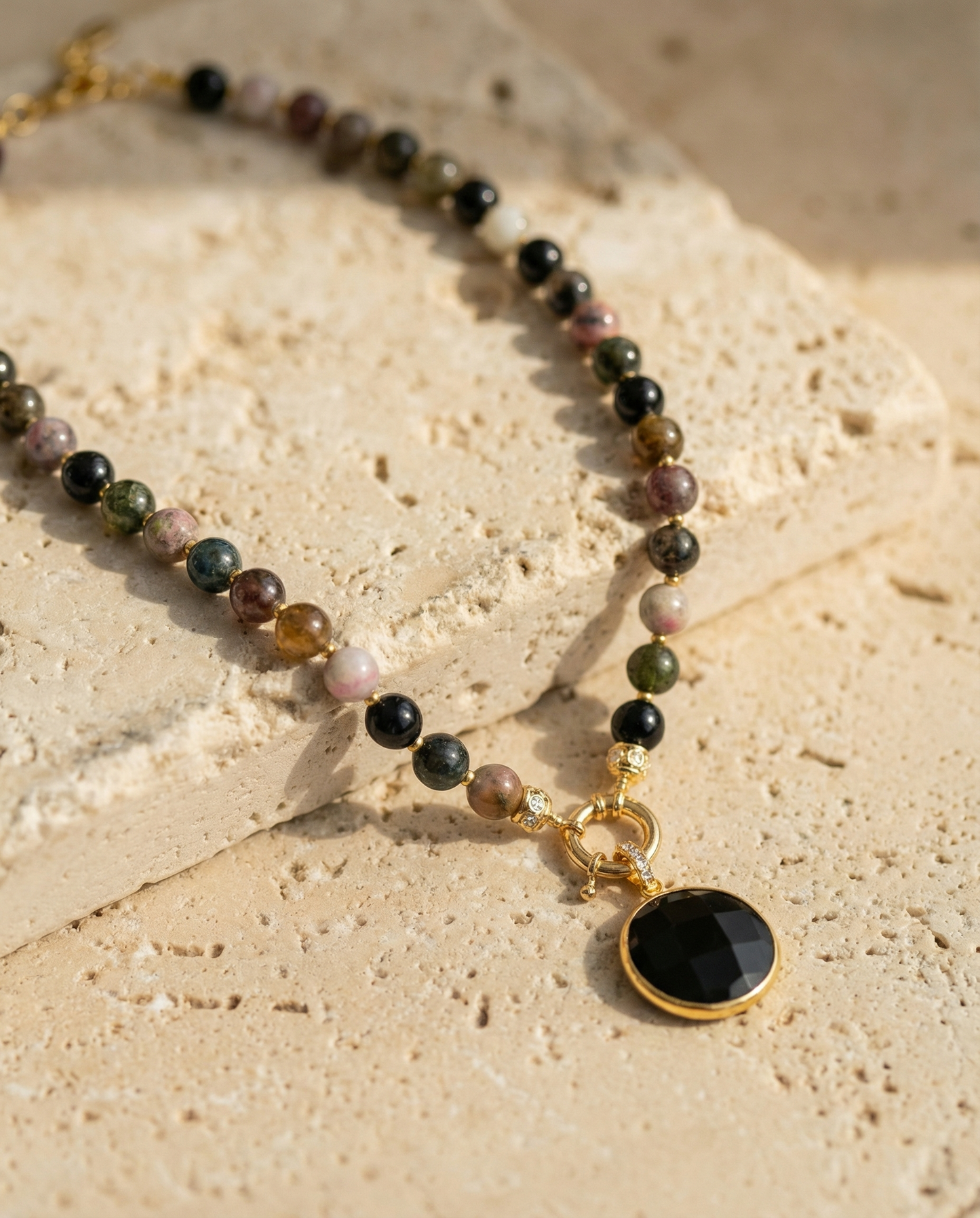 Midnight Tourmaline Necklace