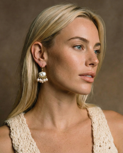Beauty Pearl Drop Earrings