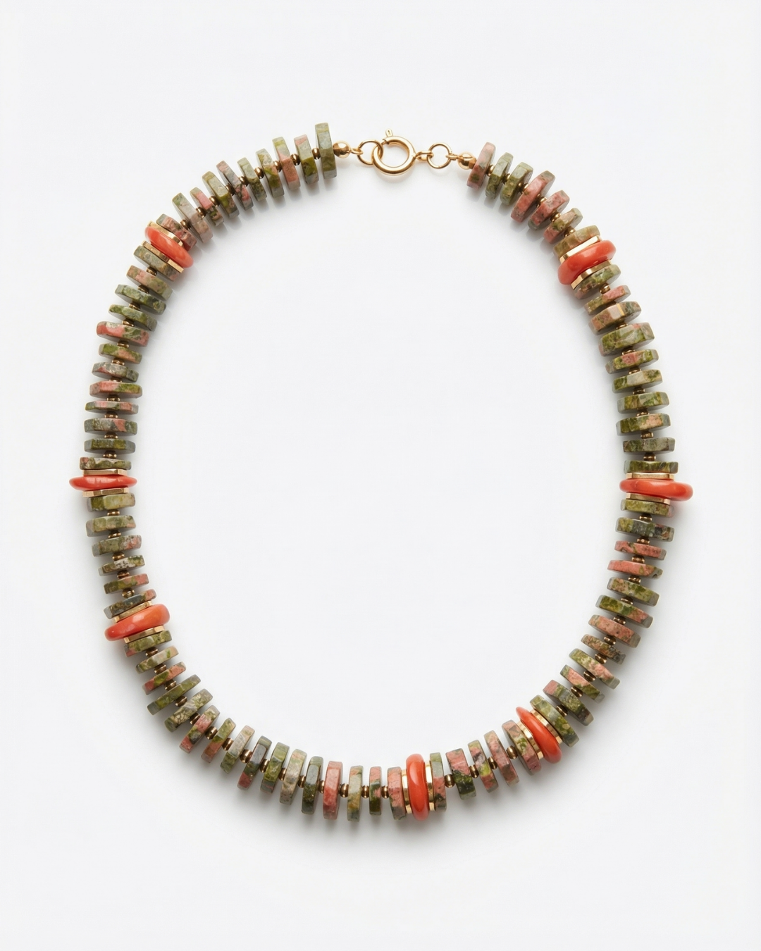 Elsysia Unakite Necklace