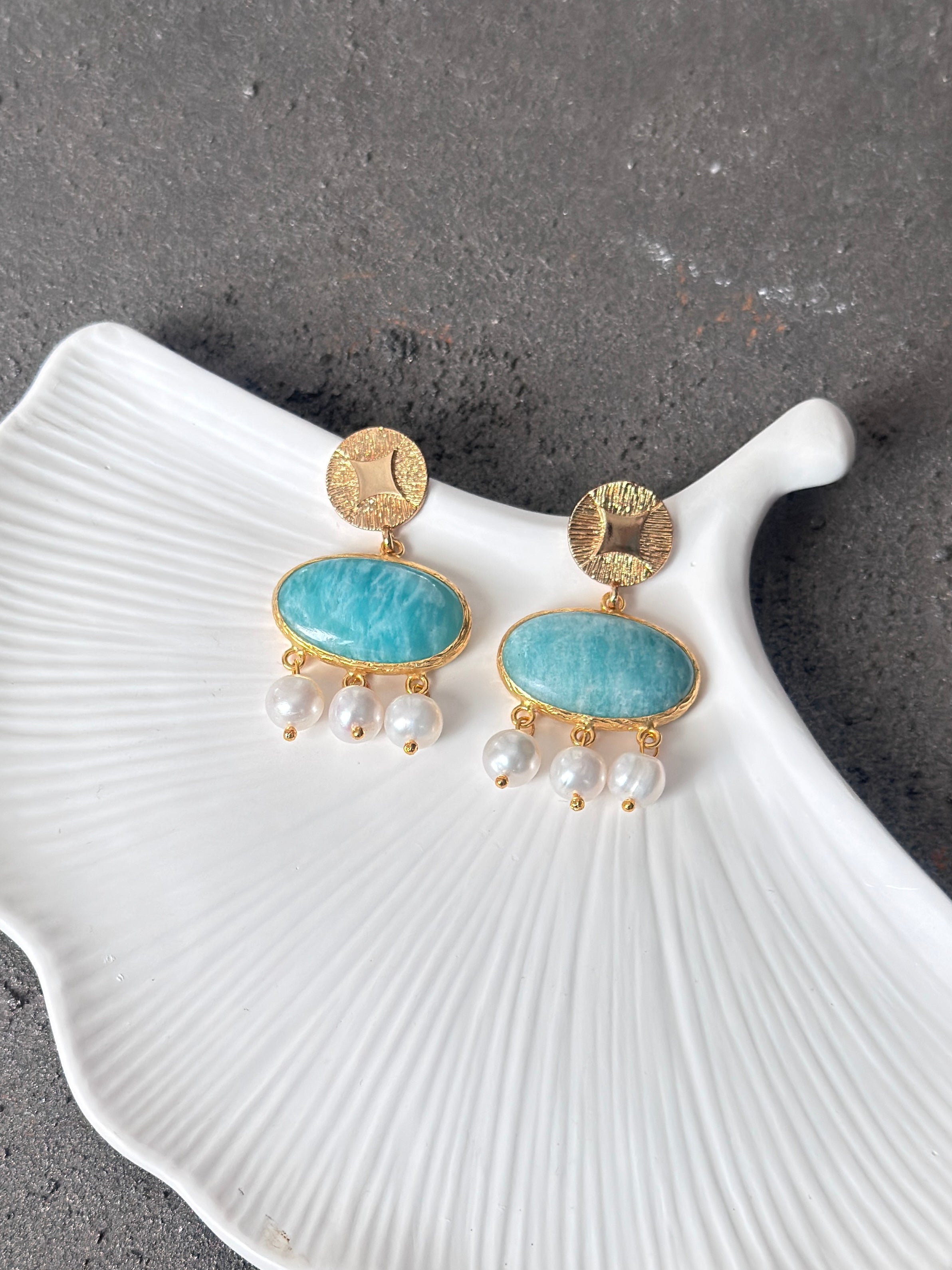 Amazon Drop Earrings