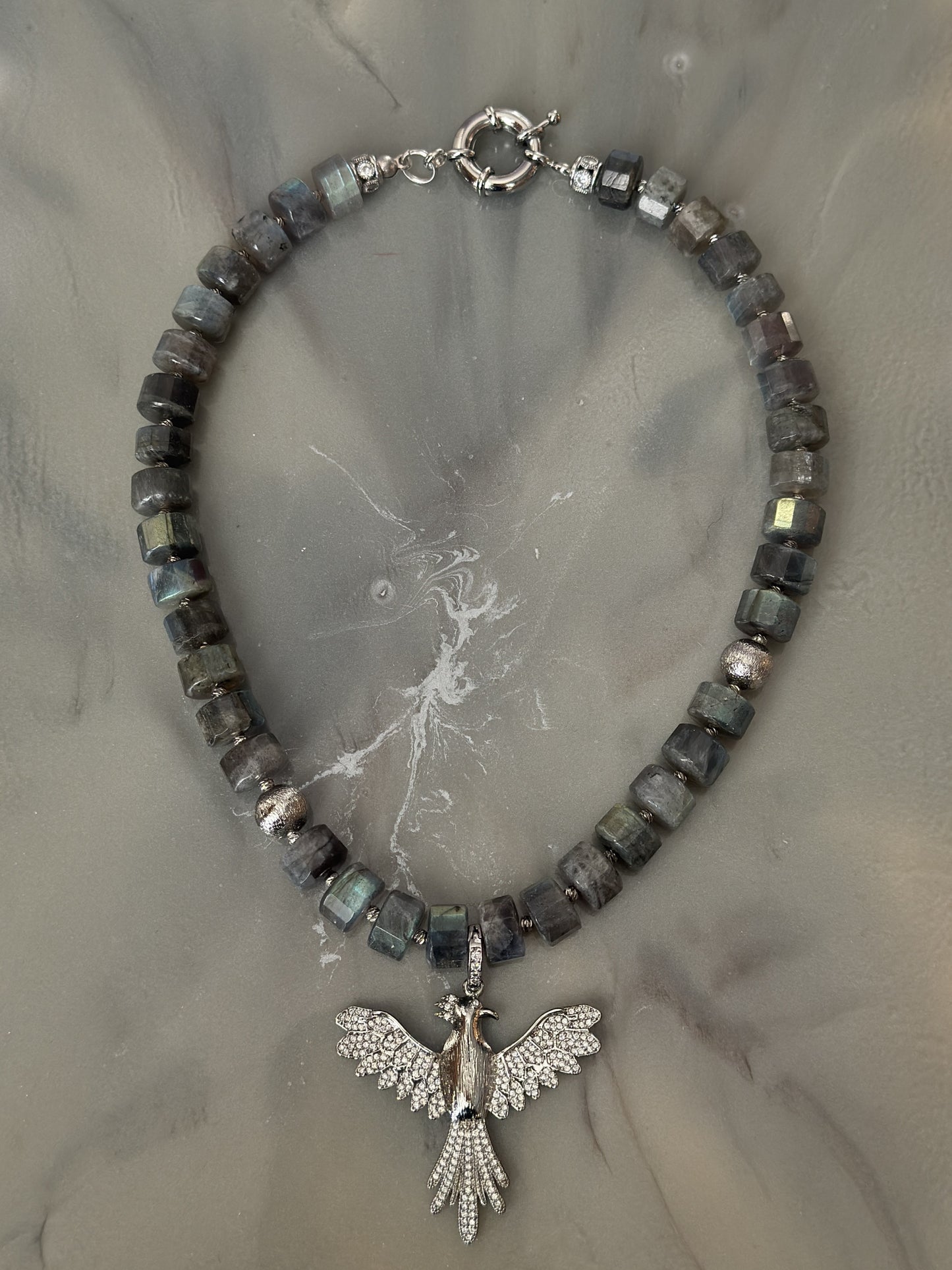 Phoenix Labradorite Necklace
