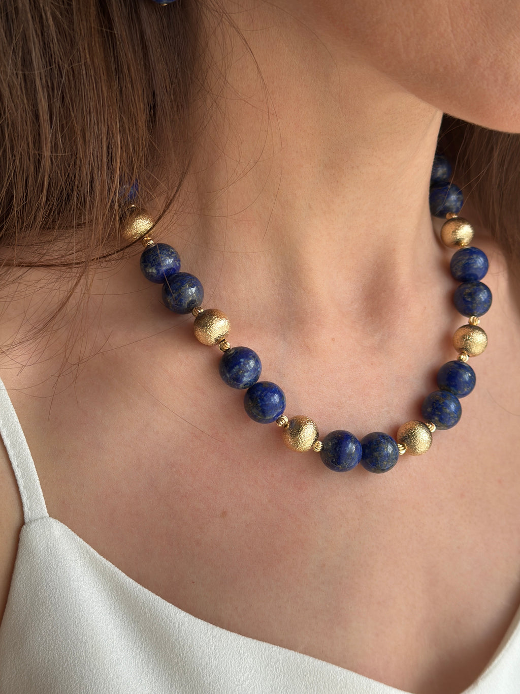 Bold Lapis Lazuli Jewelry Set