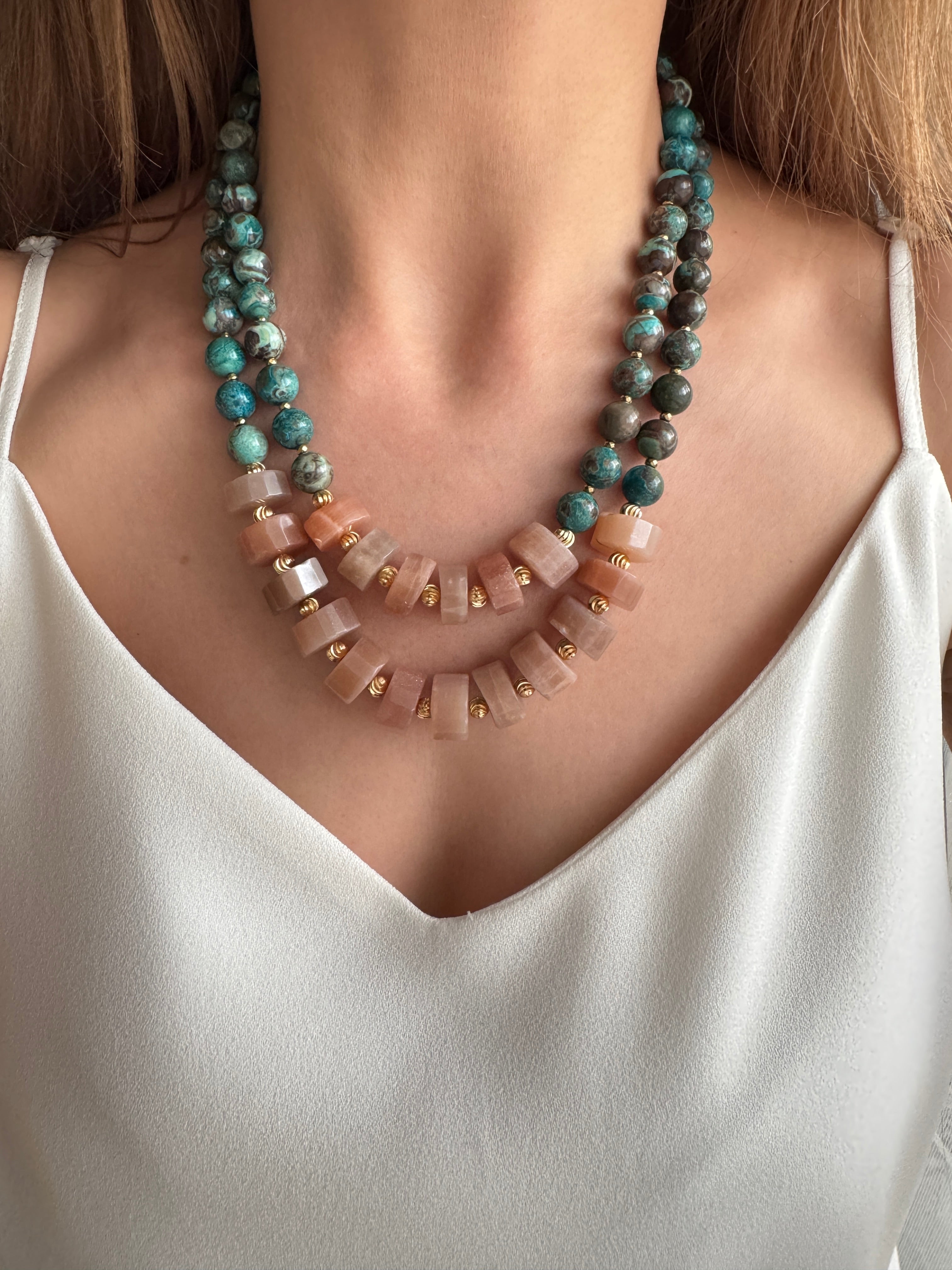 Desert Bloom Harmony Jasper Necklace