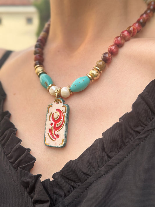 Golden Core Tiger's Eye Necklace