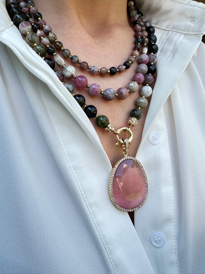 Multi Tourmaline Necklace