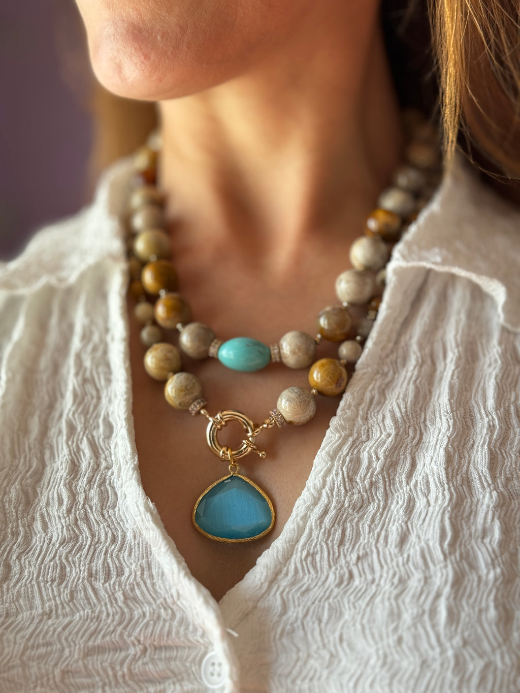 Sahara Jasper Necklace
