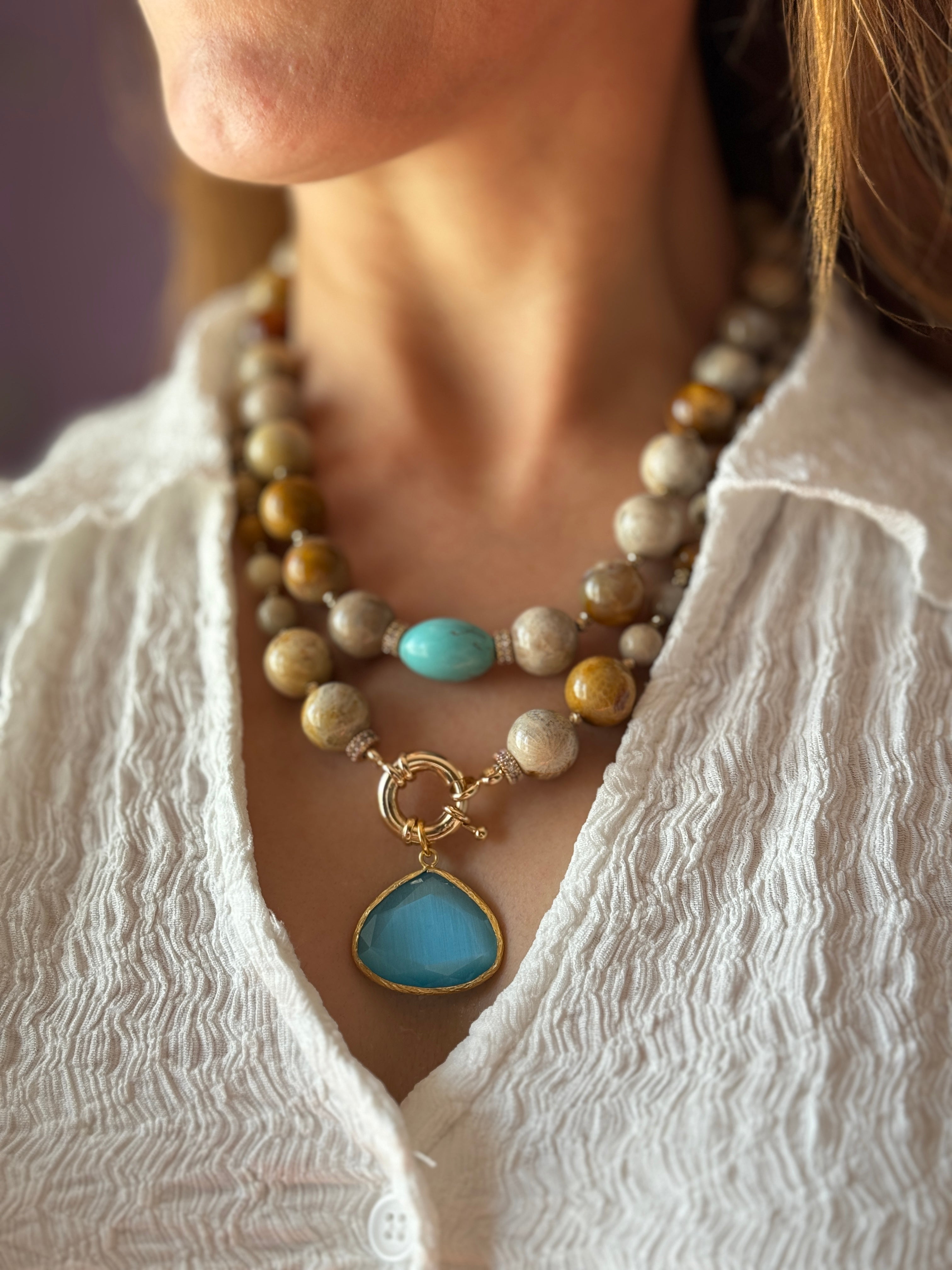 Sahara Jasper Necklace