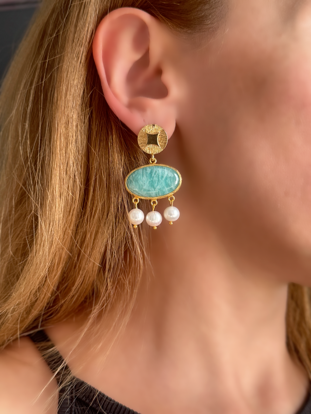 Amazon Drop Earrings