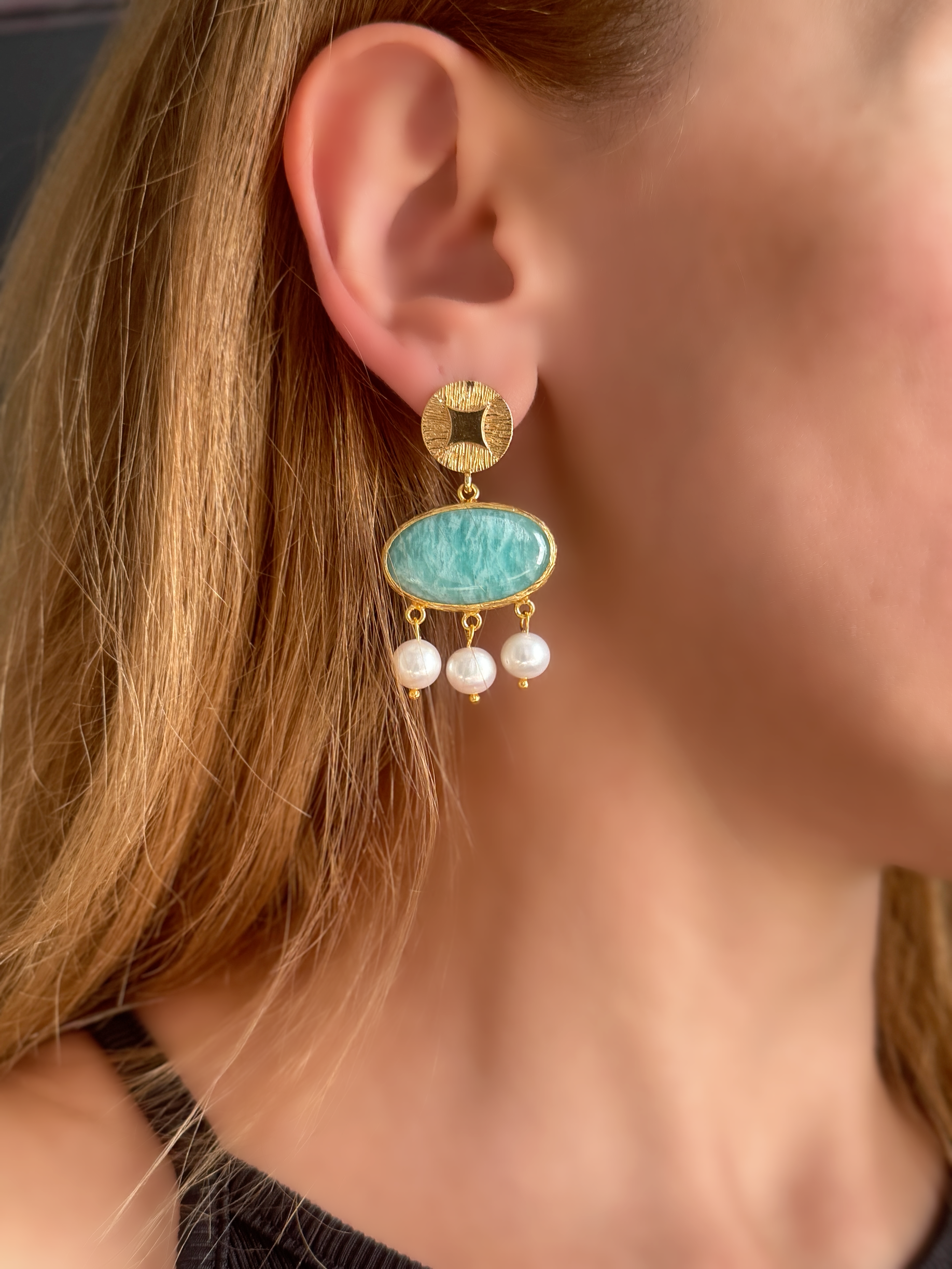 Amazon Drop Earrings