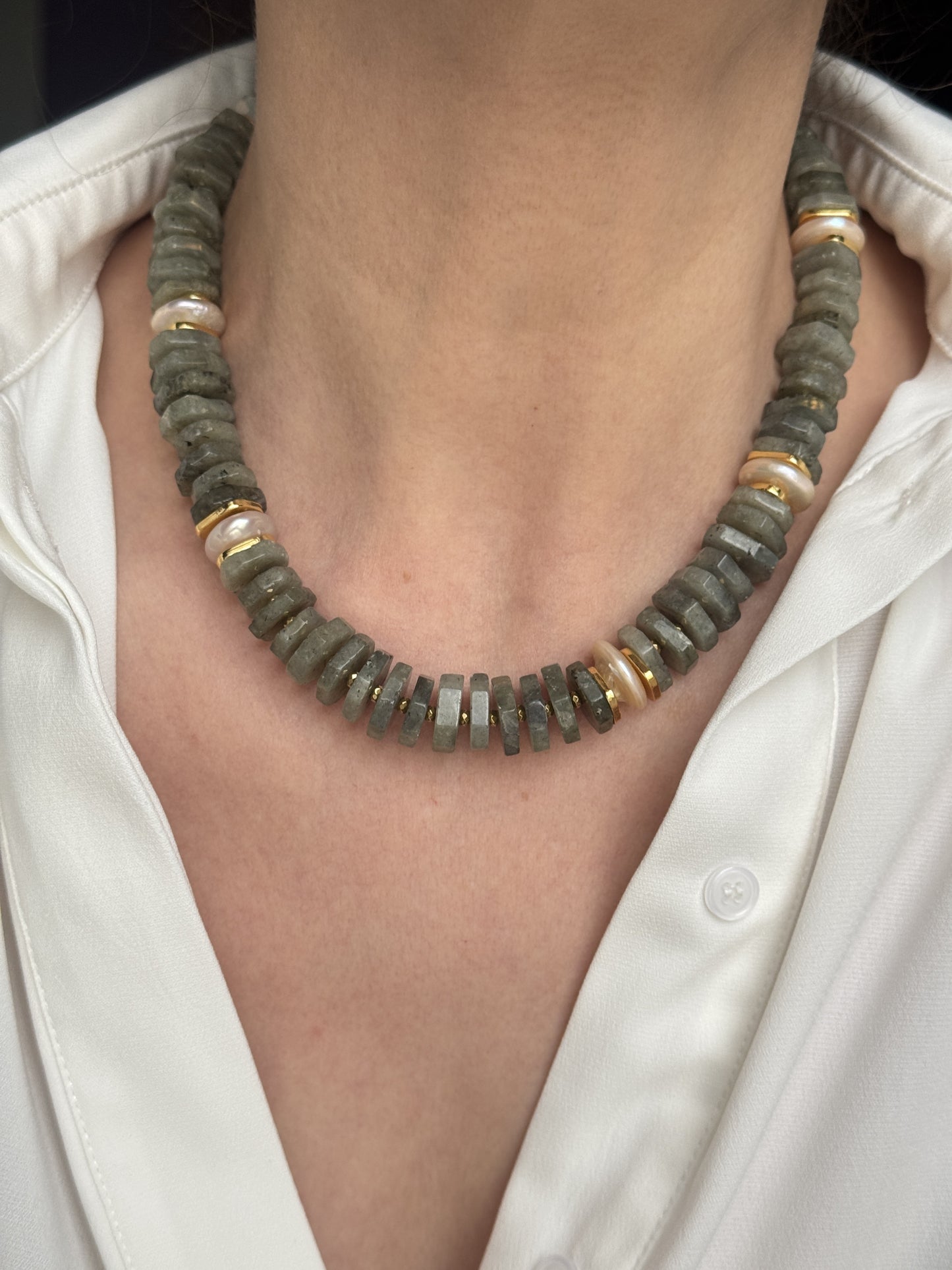 New Labradorite Necklace
