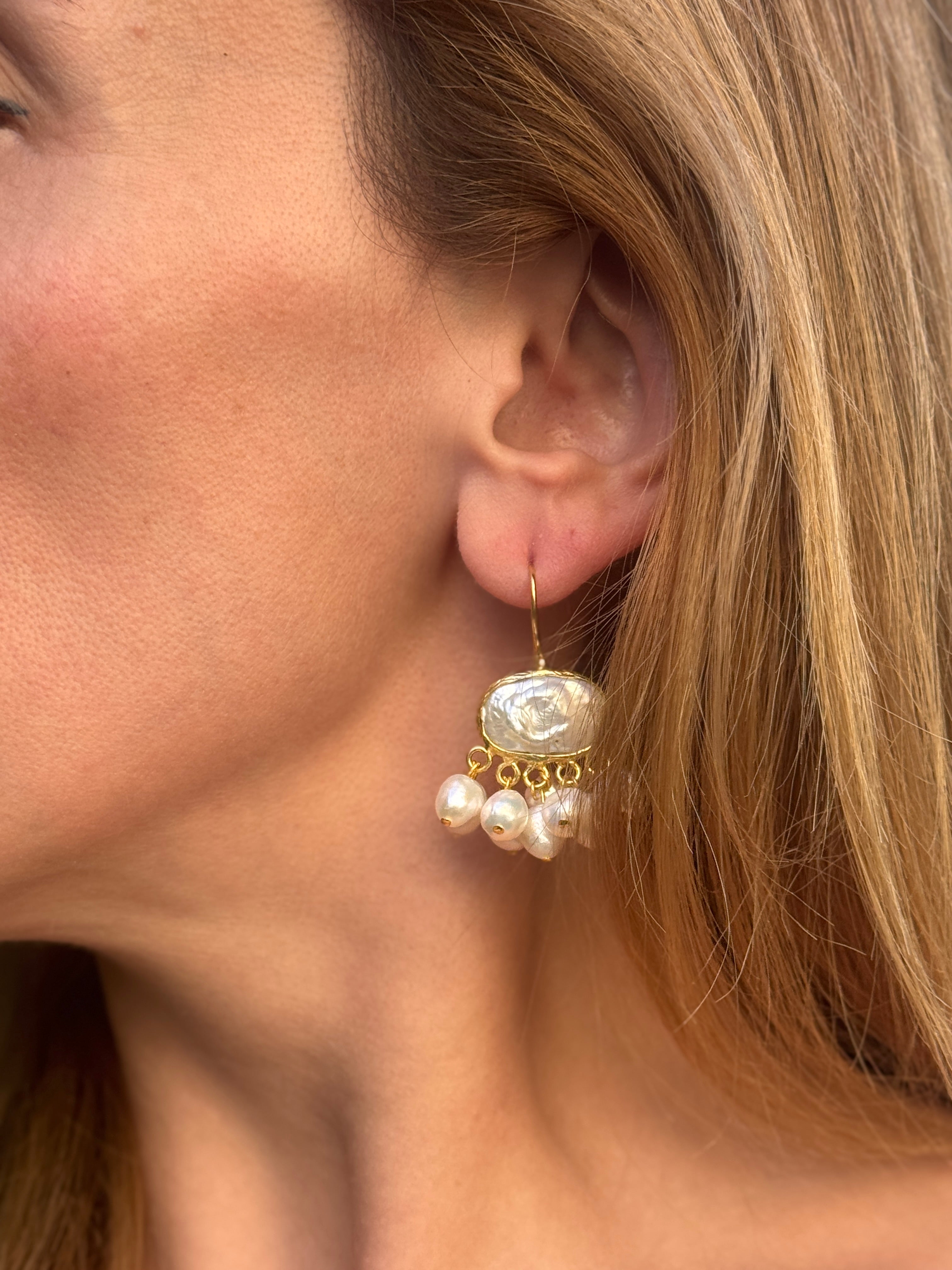 Beauty Pearl Drop Earrings