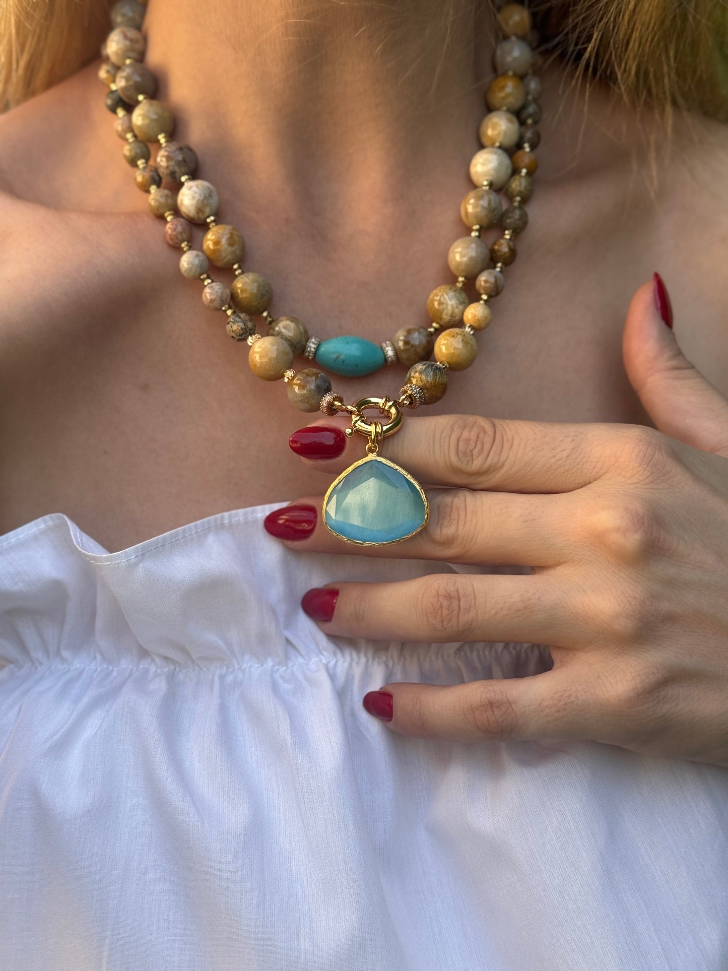 Sahara Jasper Necklace