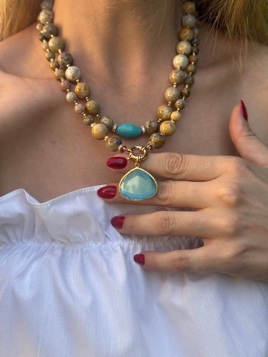 Sahara Jasper Necklace