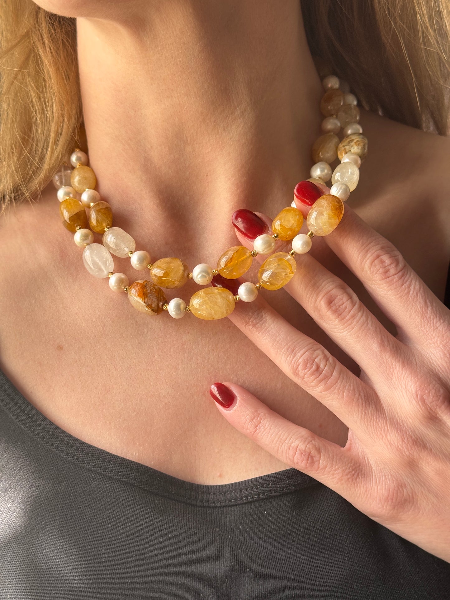 Bonny Agate Necklace