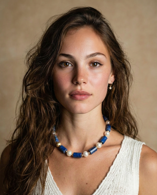 Monarque Lapis Lazuli Necklace