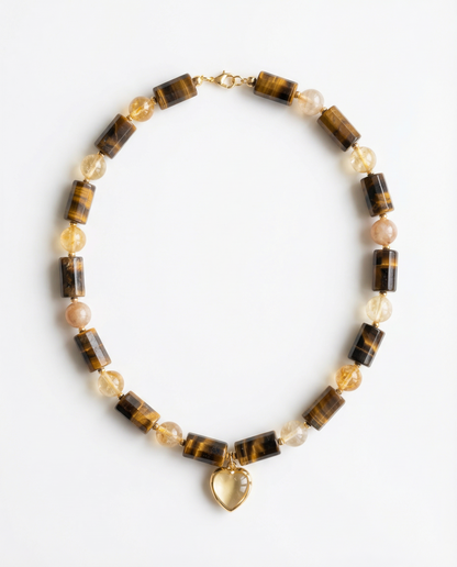 Golden Core Tiger's Eye Necklace